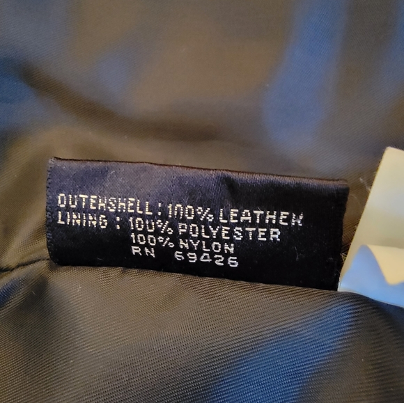 Wilsons Leather Vintage Classic Blazer Style Jacket - Picture 10 of 16